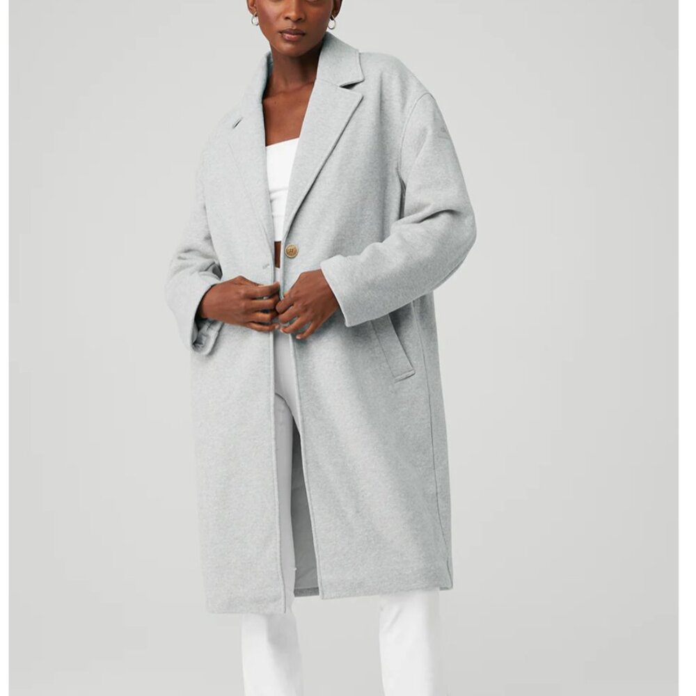 ALO Yoga Grey Oversized coat